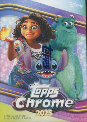 2025 Topps Chrome Disney Blaster, Box *RELEASES 9/24*