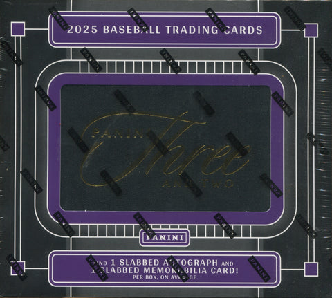 2025 Panini Three & Two Baseball Hobby, Box *RELEASES 10/1*