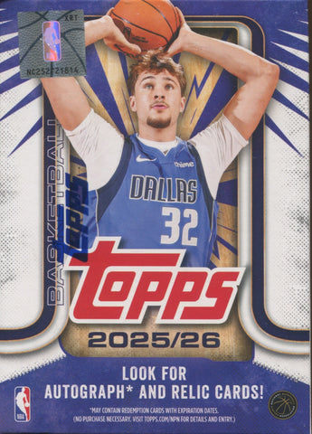 2025-26 Topps Basketball Blaster, Box