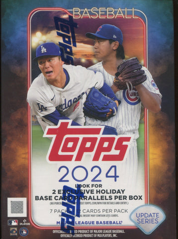 2024 Topps Update Series Baseball Blaster, Box