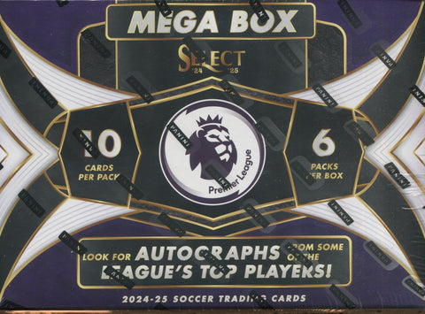 2024-25 Panini Select Premier League EPL Soccer Hobby Mega, Box