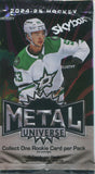 2024-25 Upper Deck Skybox Metal Universe Hockey Hobby, Pack
