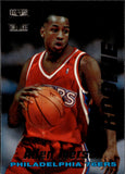 1996-97 Allen Iverson Topps Stadium Club ROOKIE RC #R1 Philadelphia 76ers 2