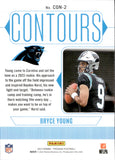 2023 Bryce Young Panini Phoenix CONTOURS ROOKIE RC #CON-2 Carolina Panthers