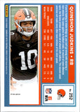 2025 Quinshon Judkins Panini Donruss Optic GREEN VELOCITY PRIZM ROOKIE RC #252 Cleveland Browns