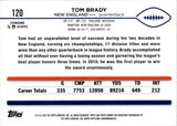 2024 Tom Brady Topps Chrome XFRACTOR #120 New England Patriots 1