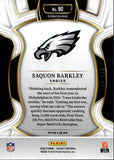 2025 Saquon Barkley Panini Select CONCOURSE PURPLE SHOCK PRIZM 514/699 #90 Philadelphia Eagles