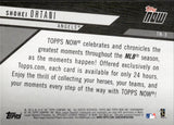 2019 Shohei Ohtani Topps Now 2018 TOPPS NOW REVIEW #TN-3 Anaheim Angels