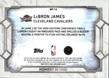 2025-26 Lebron James Topps Chrome UPDATE MOMENT IN TIME #MT-13 Cleveland Cavaliers