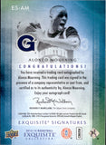2013-14 Alonzo Mourning Upper Deck Exquisite EXQUISITE SIGNATURES AUTOGRAPH AUTO 4/65 #ES-AM Georgetown Hoyas Miami Heat