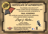 2000 Paul Konerko Fleer AUTOGRAPHICS AUTOGRAPH AUTO Chicago White Sox