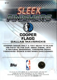 2025-26 Cooper Flagg Topps Chrome SLEEK FINISHERS ROOKIE RC #SF-21 Dallas Mavericks 2