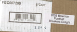 2026 Bowman Football Delight, 6 Box Case