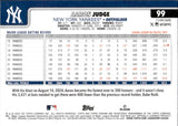 2025 Aaron Judge Topps Chrome SEPIA REFRACTOR #99 New York Yankees