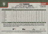 2025 Luis Torrens Topps Update VINTAGE STOCK 40/99 #US297 New York Mets