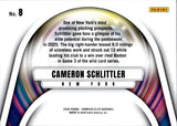 2026 Cam Schlittler Panini Donruss Elite FULL THROTTLE NEON GREEN 1/99 #8 New York Yankees