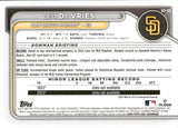 2024 Leo De Vries Bowman Chrome Prospects 1ST BOWMAN MOJO REFRACTOR #BCP-179 San Diego Padres 2