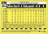 2025 Shohei Ohtani Topps Update 1990 DESIGN HOLO FOIL #U90-33 Los Angeles Dodgers