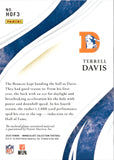 2020 Terrell Davis Panini Immaculate Collection HALL OF FAME JERSEY 33/49 #HOF3 Denver Broncos