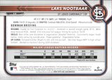 2022 Lars Nootbaar Bowman GREEN ROOKIE 66/99 RC #64 St. Louis Cardinals