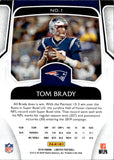 2019 Tom Brady Panini Limited 46/99 #1 New England Patriots