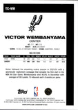 2025-26 Victor Wembanyama Topps 1980-81 CHROME MOJO 45TH ANNIVERSARY #TC-VW San Antonio Spurs