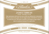 2025 James Tibbs III Panini Flawless DRAFT PATCH AUTOGRAPHS 6/20 AUTO #DPA-JT San Francisco Giants