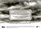 2013 Nick Castellanos Bowman Inception AUTOGRAPH RELIC AUTO JERSEY #AR-NC Detroit Tigers