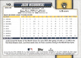 2026 Jacob Misiorowski Topps SERIES ONE SPARKLE FOIL ROOKIE RC #10 Milwaukee Brewers