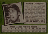1971 Fergie Jenkins Topps #280 Chicago Cubs BV$60