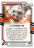 2022 C.J. Stroud Leaf Pro Set PINK PRISMATIC #PSP-CJS Ohio State Buckeyes