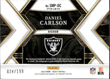 2022 Daniel Carlson Panini Select AUTOGRAPH JERSEY AUTO 24/199 #SMP-DC Las Vegas Raiders