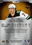 2023-24 Brock Faber Upper Deck Engrained ROOKIE OAK 46/399 RC #138 Minnesota Wild
