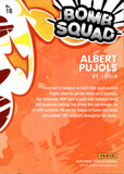 2026 Albert Pujols Panini Donruss BOMB SQUAD RED XPLOSION 16/99 #16 St. Louis Cardinals