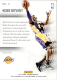 2014-15 Kobe Bryant Panini Excalibur SLAM INC. #2 Los Angeles Lakers 3