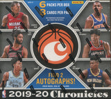 2019-20 Panini Chronicles Hobby Basketball Hobby, 12 Box Case