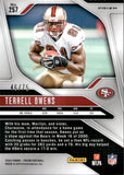 2024 Terrell Owens Panini Prizm NO HUDDLE RED DISCO PRIZM 46/75 #257 San Francisco 49ers