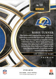 2023 Kobie Turner Panini Select PREMIER LEVEL DRAGON SCALE PRIZM ROOKIE 43/70 RC #131 Los Angeles Rams