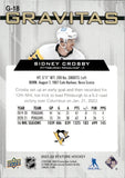 2021-22 Sidney Crosby Upper Deck Stature GRAVITAS #G-18 Pittsburgh Penguins
