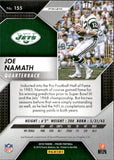 2016 Joe Namath Panini Prizm PINK PRIZM #155 New York Jets