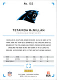 2025 Tetairoa McMillan Panini Photogenic BRONZE ROOKIE 52/150 RC #153 Carolina Panthers