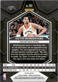 2023-24 Victor Wembanyama Panini Mosaic CITY EDITION REACTIVE BLUE PRIZM ROOKIE RC #282 San Antonio Spurs