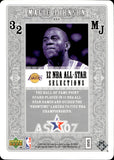 2007 Magic Johnson Upper Deck LAS VEGAS ALL-STAR GAME #AS4 Los Angeles Lakers