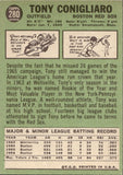 1967 Tony Conigliaro Topps #280 Boston Red Sox 1