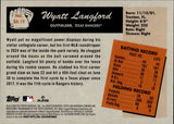 2024 Wyatt Langsford Bowman's Best 1955 BOWMAN ANIME ROOKIE RC SP! #BA-19 Texas Rangers