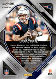 2025 Drake Maye Panini Prizm NEON GREEN PULSAR PRIZM PREMIER JERSEY #PJY-DME New England Patriots