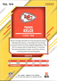 2021 Travis Kelce Panini Donruss Elite ASPIRATIONS SHIMMER 4/499 #44 Kansas City Chiefs