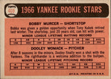 1966 Bobby Murcer Dooley Womack Topps ROOKIE STARS #469 New York Yankees