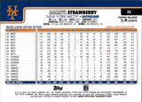 2025 Darryl Strawberry Topps Gilded Collection GOLD REFRACTOR 88/99 #35 New York Mets
