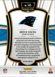 2025 Bryce Young Panini Select PREMIER LEVEL GREEN DISCO PRIZM 5/5 #145 Carolina Panthers